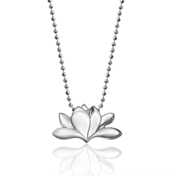 Alex Woo Seasons Magnolia Charm Necklace