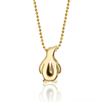 Alex Woo Seasons Penguin Charm Necklace