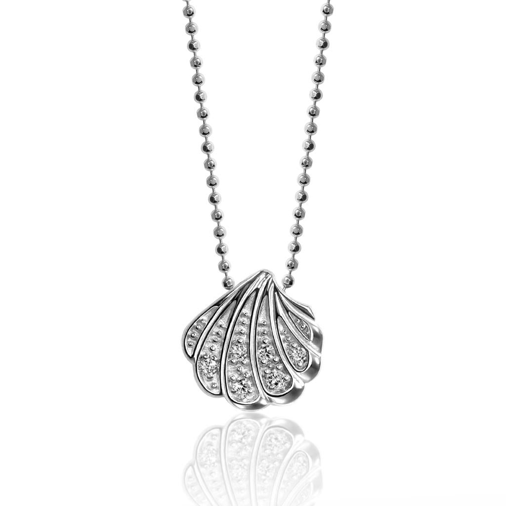 Alex Woo Seasons Shell Charm Necklace – Alex Woo Jewelry
