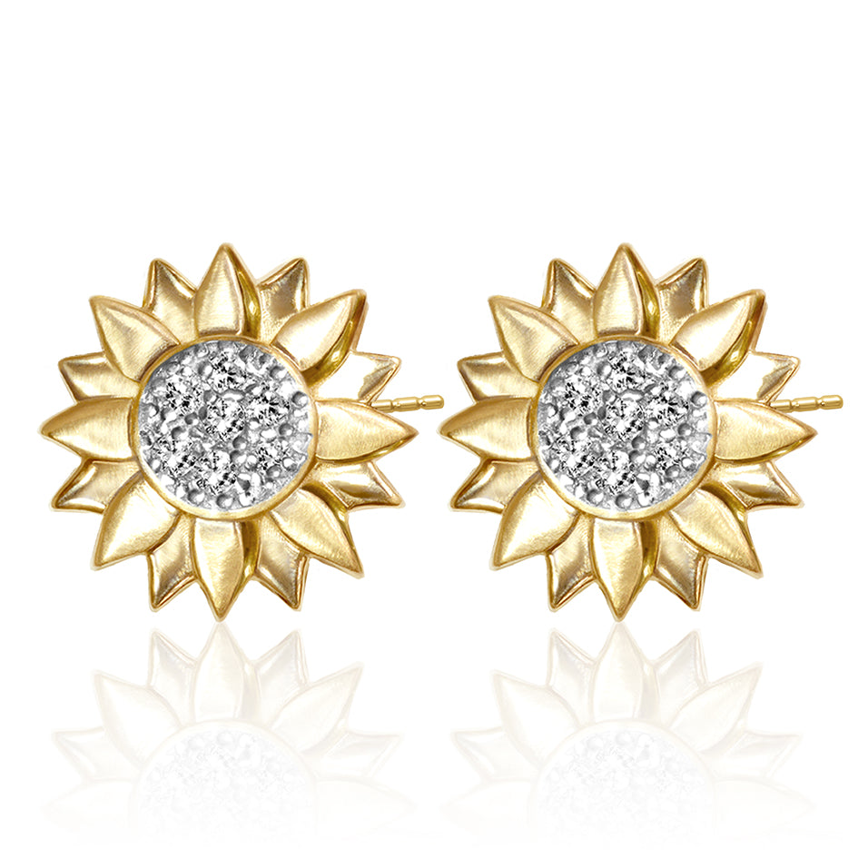 Seasons Sunflower Earrings
