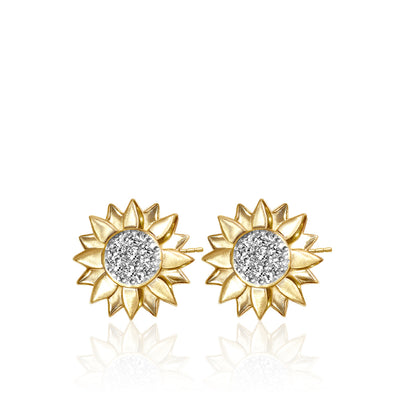 Seasons Sunflower Earrings