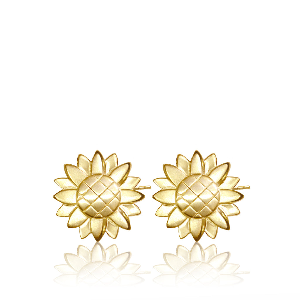 Alex Woo Seasons Sunflower Earrings