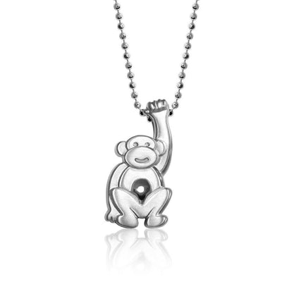 Alex Woo Zodiac Monkey Charm Necklace