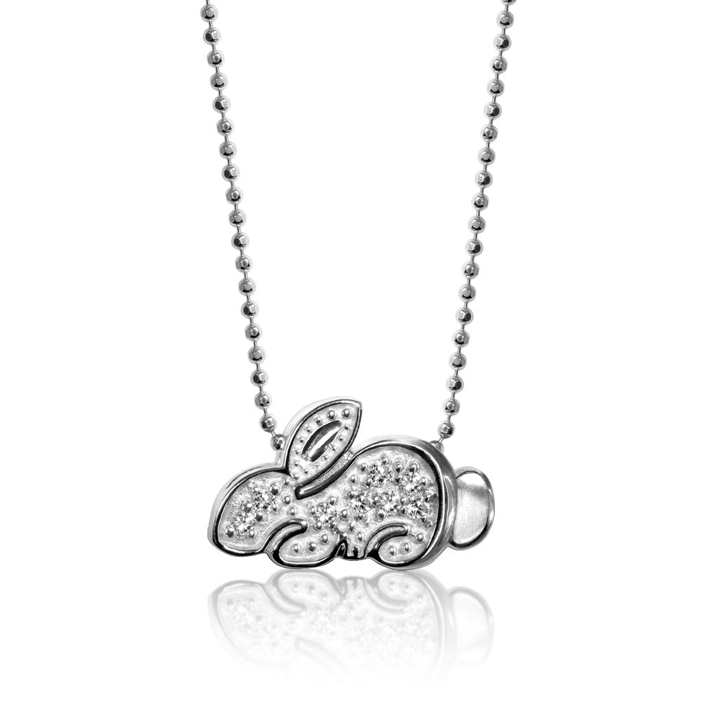 Alex Woo Zodiac Rabbit Charm Necklace