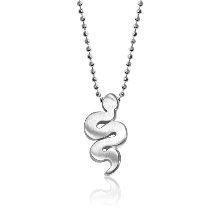 Alex Woo Zodiac Snake Charm Necklace