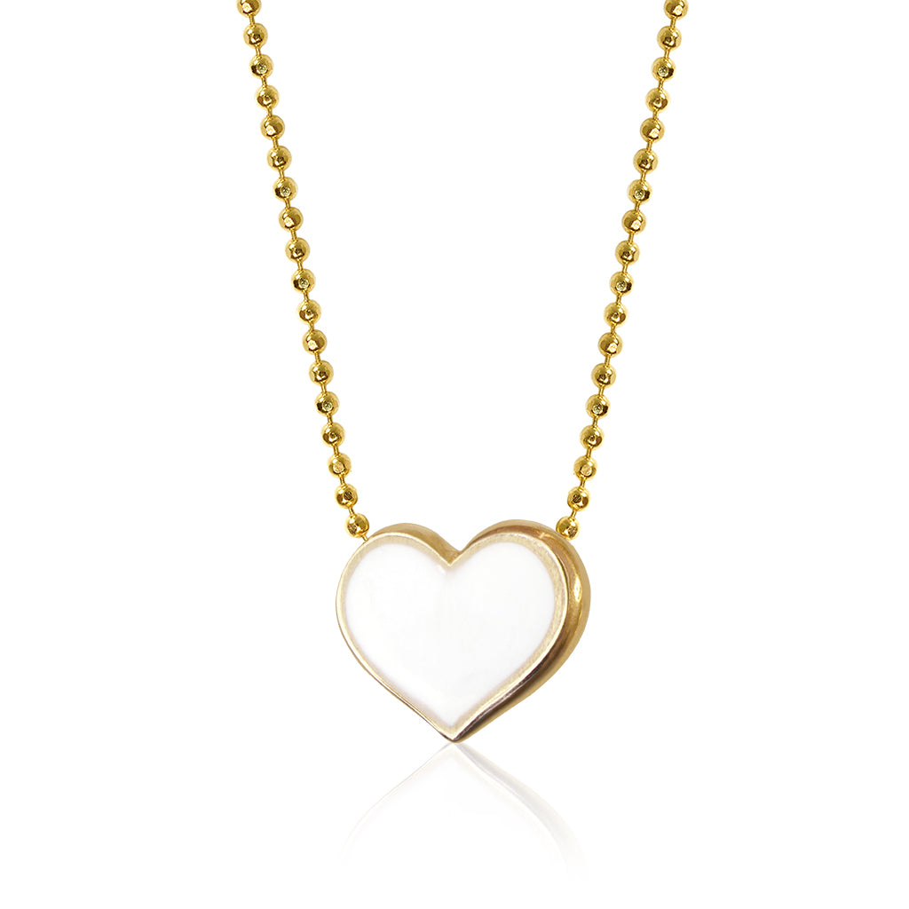 Alex Woo Vegas Heart Charm Necklace – Alex Woo Jewelry