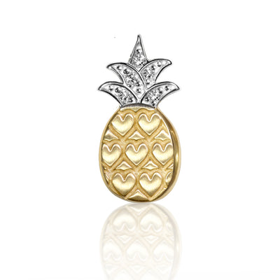 Alex Woo Vegas Pineapple Charm Necklace Charm Necklace