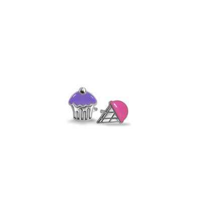 Custom Enamel Mini Additions™ Mix and Match Earrings