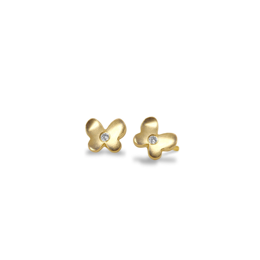 Alex Woo Mini Additions™ Butterfly Earrings