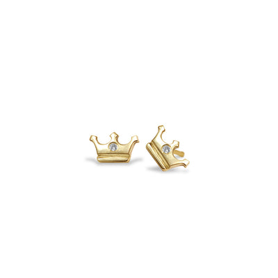 Mini Additions™ Crown Earrings