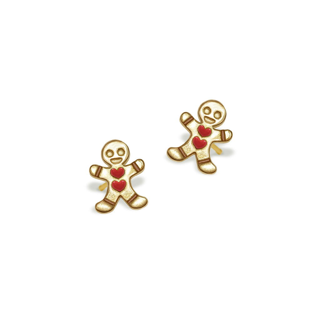 Mini Additions™ Gingerbread Earrings