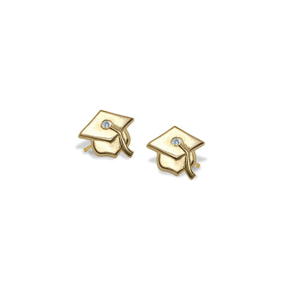 Alex Woo Mini Additions™ Graduation Cap Earrings