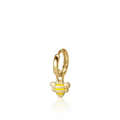 Mini Bee Single Huggie