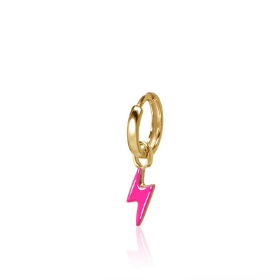 Mini Lightning Bolt Huggie