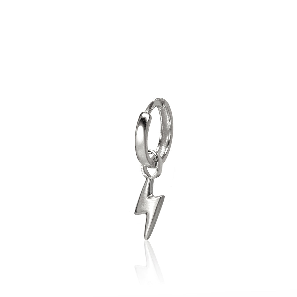 Mini Lightning Bolt Huggie Charm