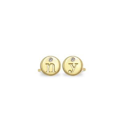 Mini Additions™ Mix & Match Letter Earrings (A-Z)