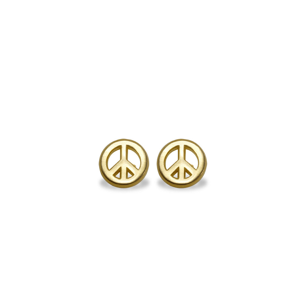 Mini Additions™ Peace Sign Earrings