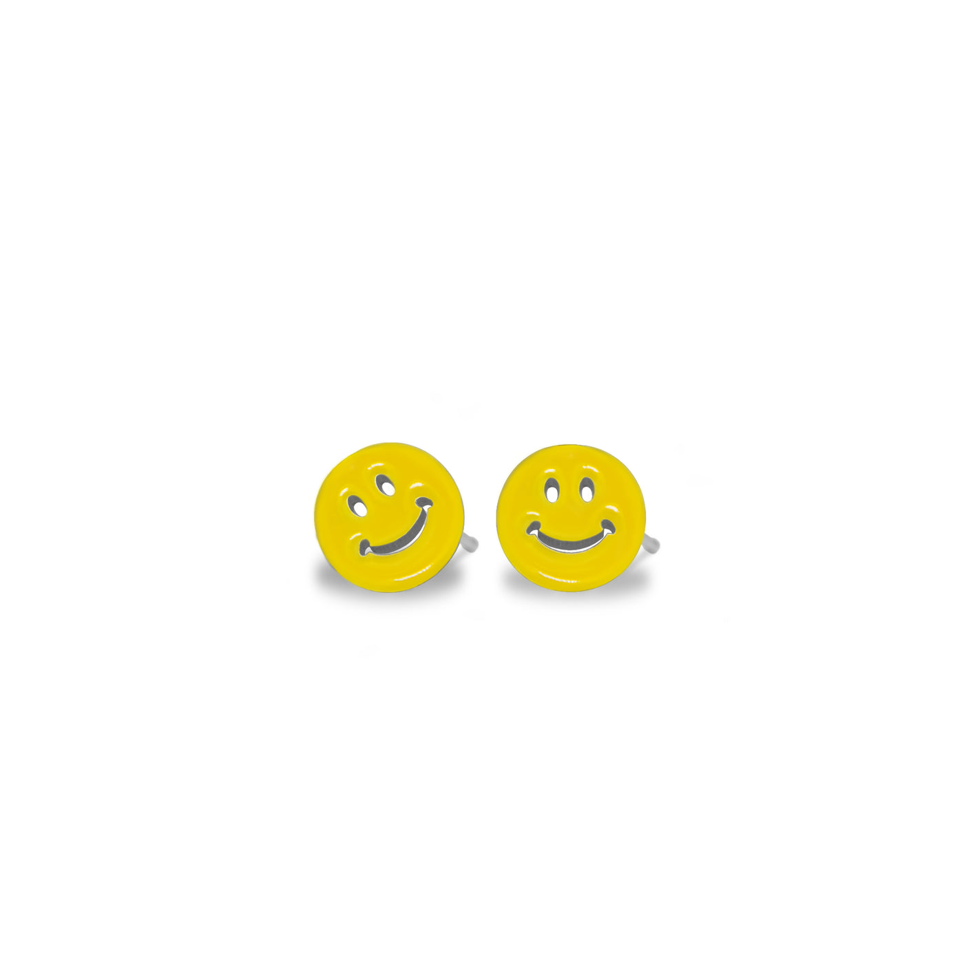 Mini Additions Smiley Face Earrings Alex Woo Jewelry