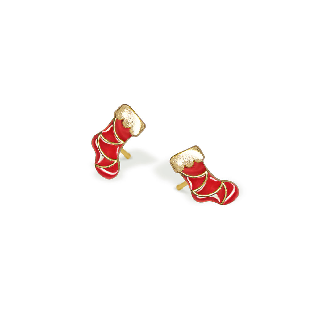 Alex Woo Mini Additions™ Stocking Earrings