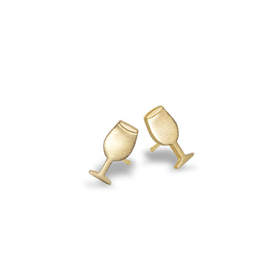 Mini Additions™ Wine Glass Earrings