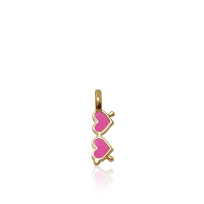 Alex Woo Mini Additions™ Heart Sunglasses Charm