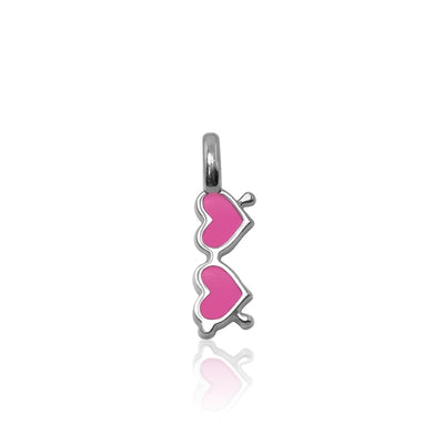 Alex Woo Mini Additions™ Heart Sunglasses Charm