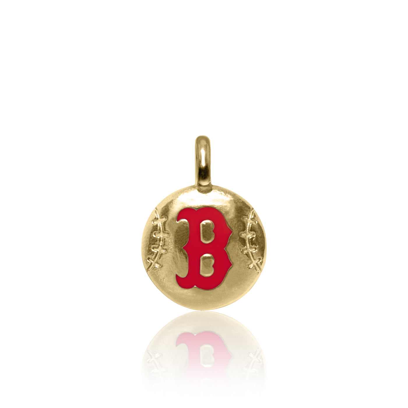 Alex Woo MLB Boston Red Sox Baseball Disc Charm