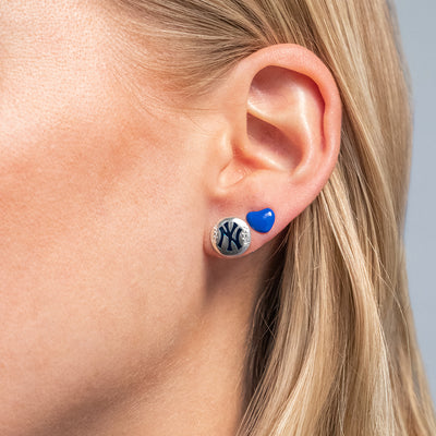 MLB Baseball Disc Earrings