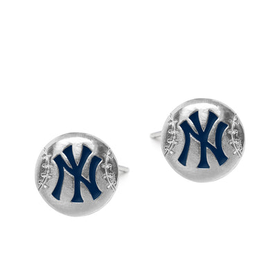 MLB Baseball Disc Earrings