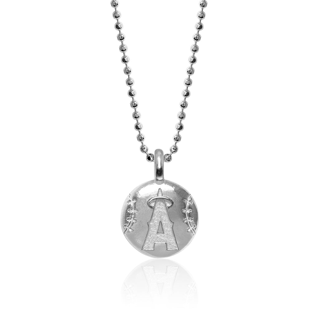 Alex Woo MLB LA Angels Baseball Disc Charm