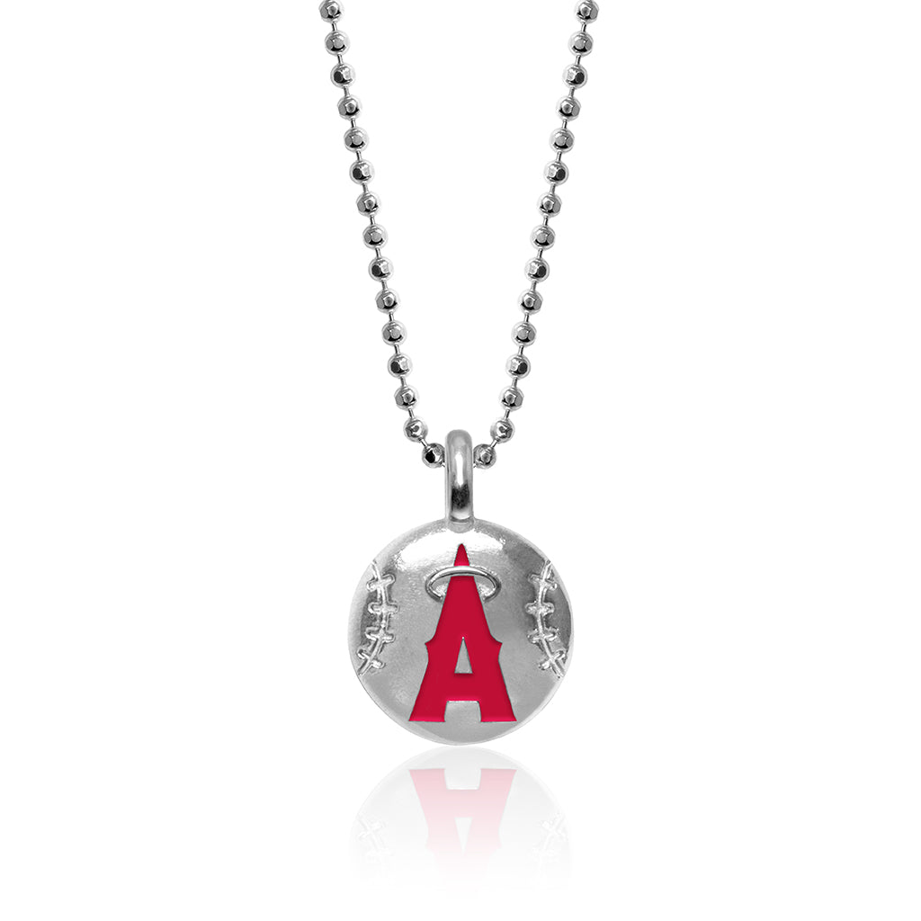 Alex Woo MLB LA Angels Baseball Disc Charm