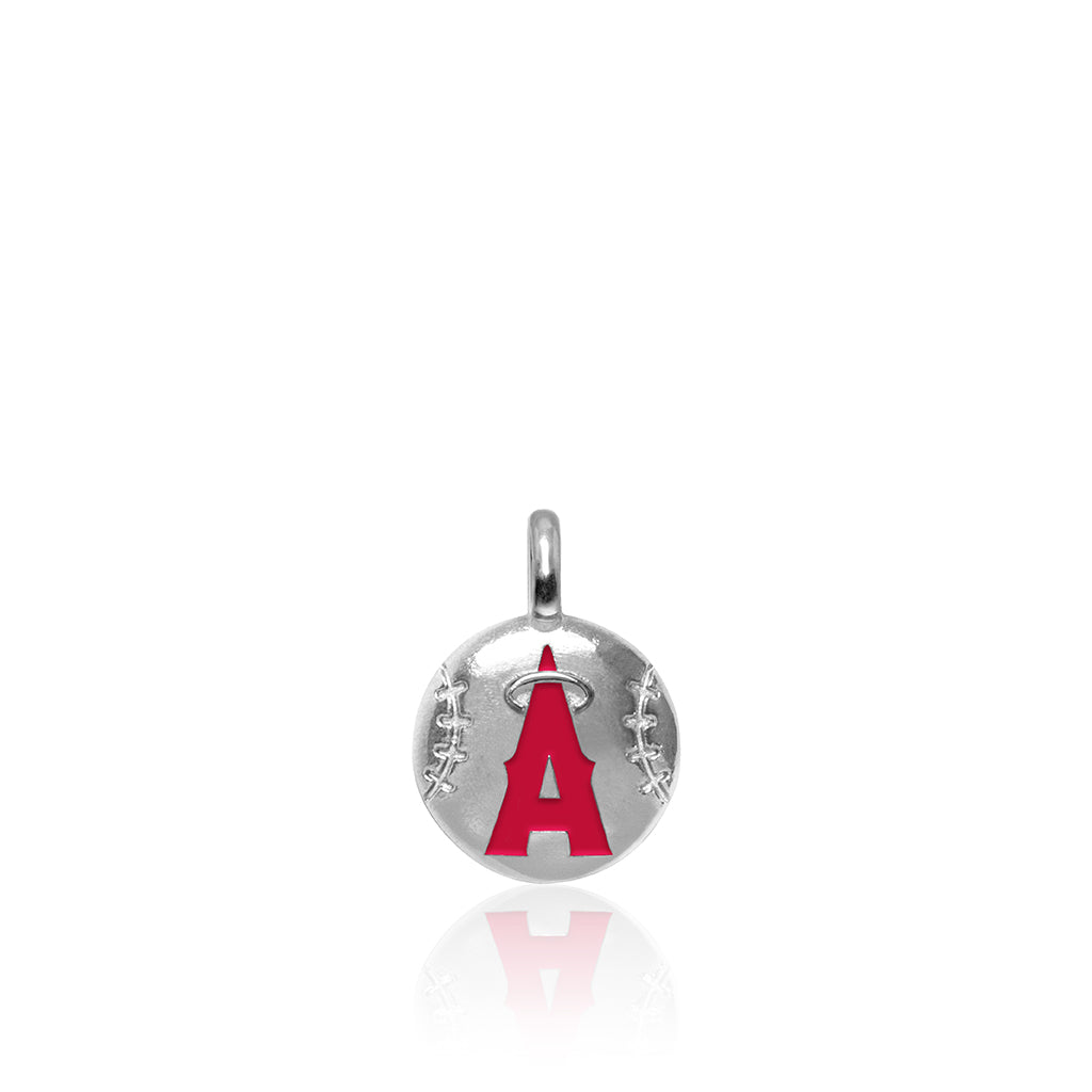 Alex Woo MLB LA Angels Baseball Disc Charm