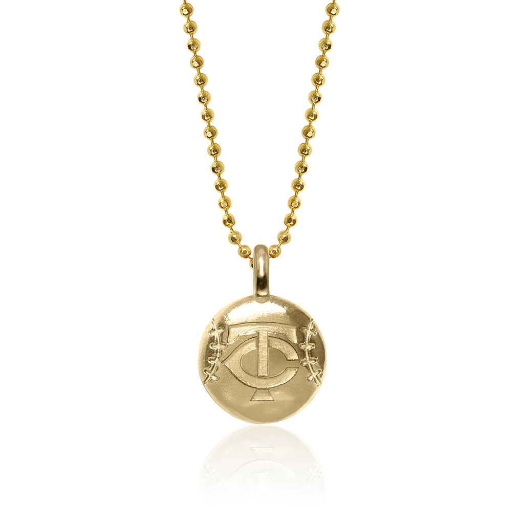 Alex Woo MLB Minnesota Twins Baseball Disc Charm