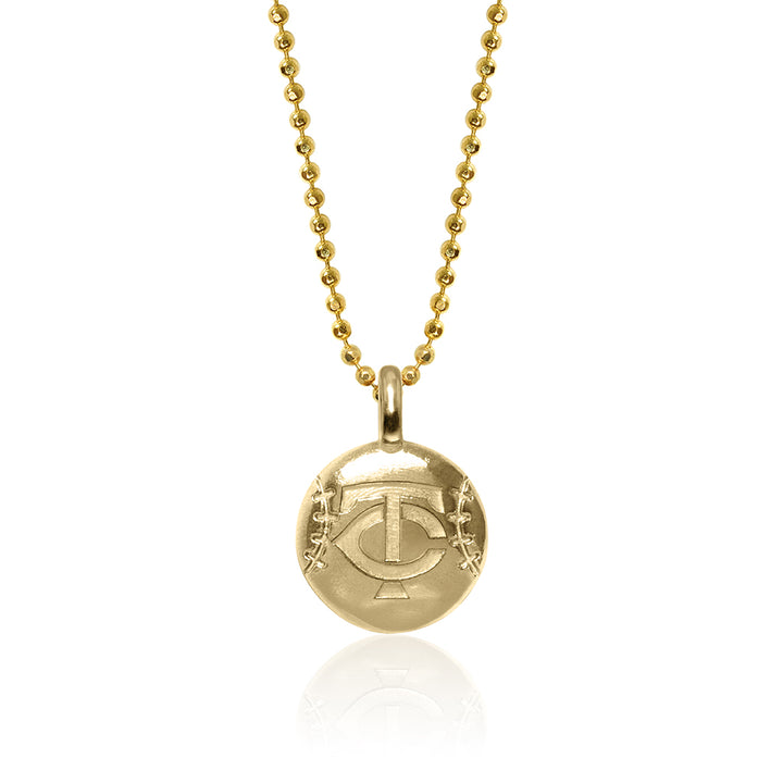 Alex Woo MLB Minnesota Twins Baseball Disc Charm