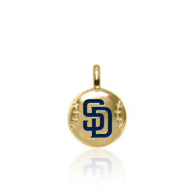 Alex Woo MLB San Diego Padres Baseball Disc Charm