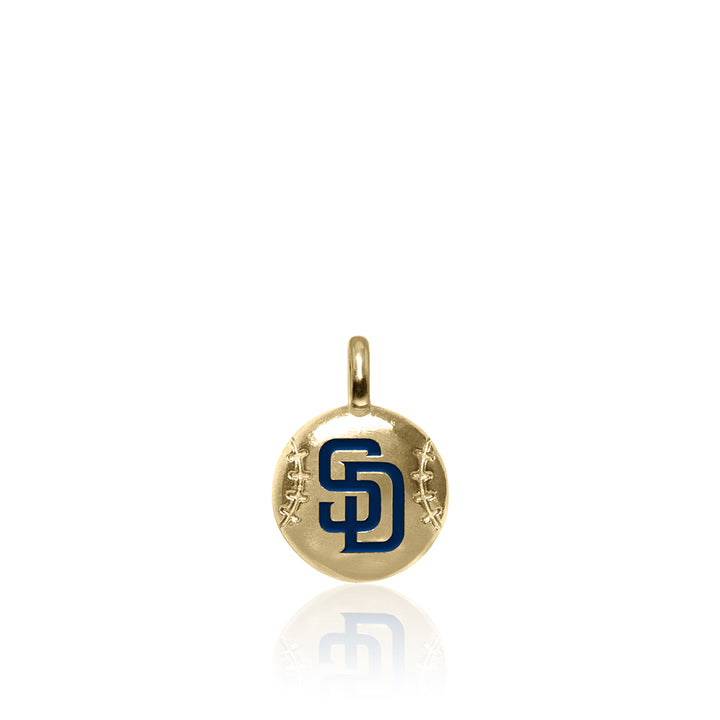 Alex Woo MLB San Diego Padres Baseball Disc Charm