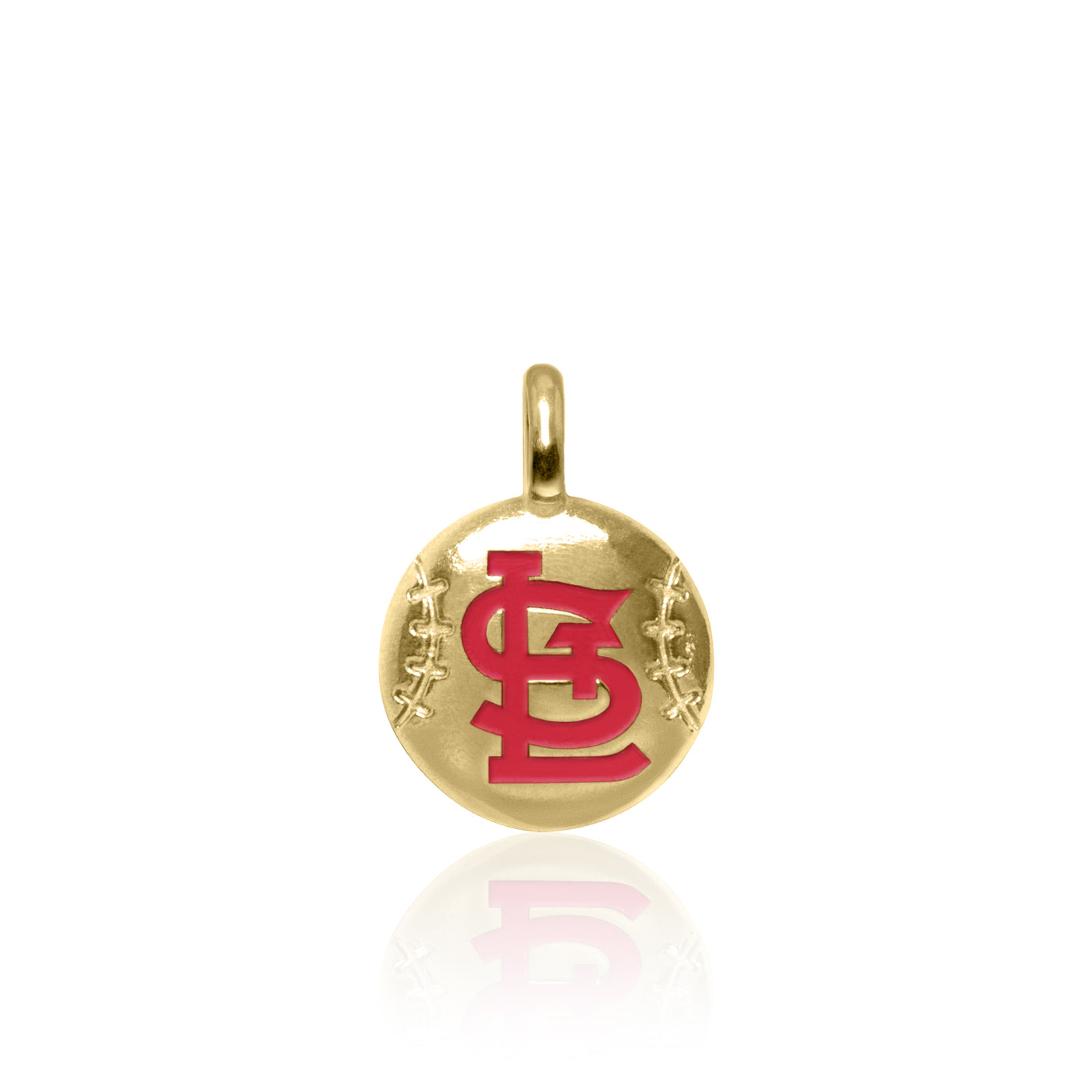 Alex Woo MLB St. Louis Cardinals Baseball Disc Charm