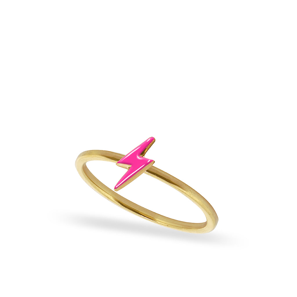 Mini Additions™ Lightning Bolt Stackable Ring