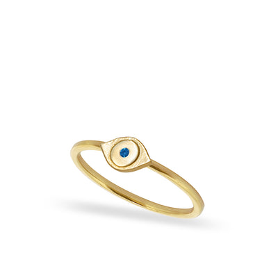 Alex Woo Mini Additions™ Evil Eye Stackable Ring