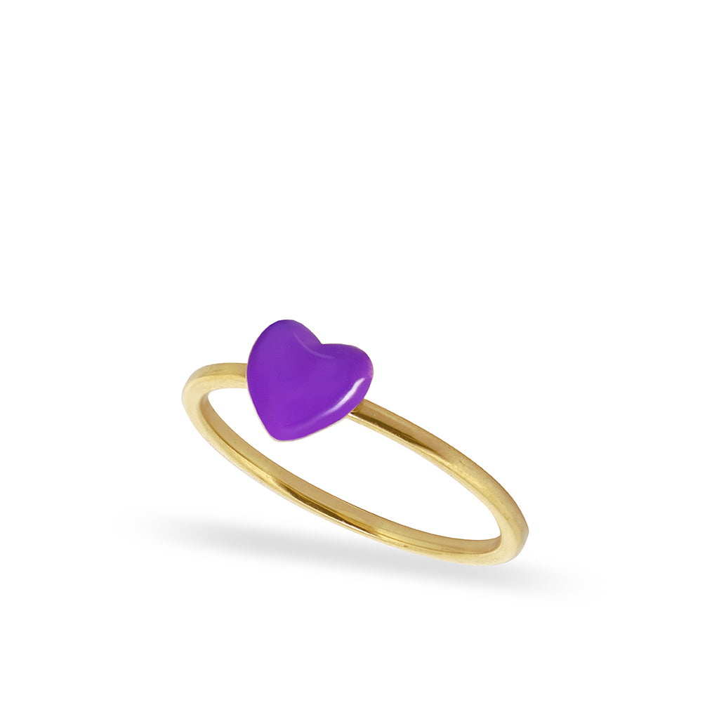 Alex Woo Mini Additions™ Heart Stackable Ring