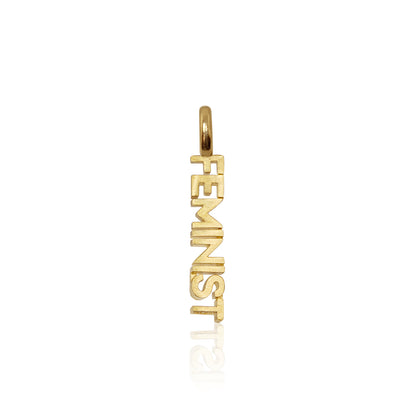 Lexeme Feminist Charm Necklace