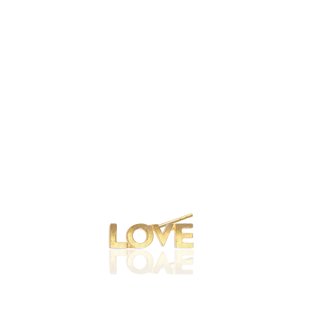 Lexeme Love Single Stud Earring