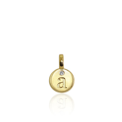 Alex Woo Letters (A-Z) Mini Additions™ Charm Necklace