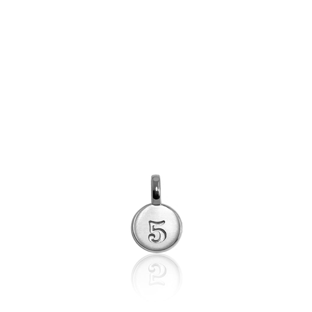 Mini Additions™ Number 5 Charm