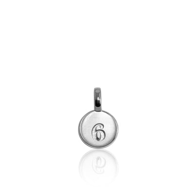 Mini Additions™ Number 6 Charm