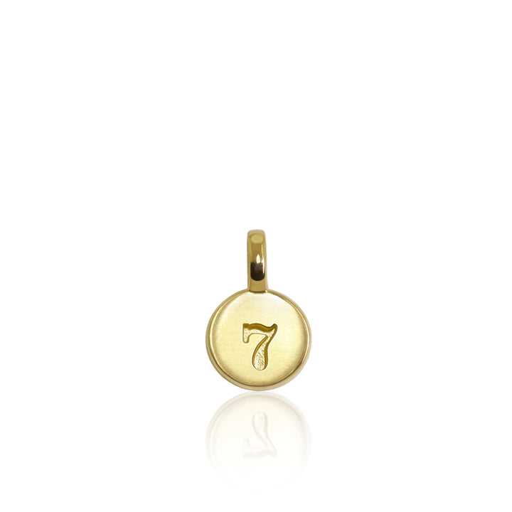 Mini Additions™ Number 7 Charm