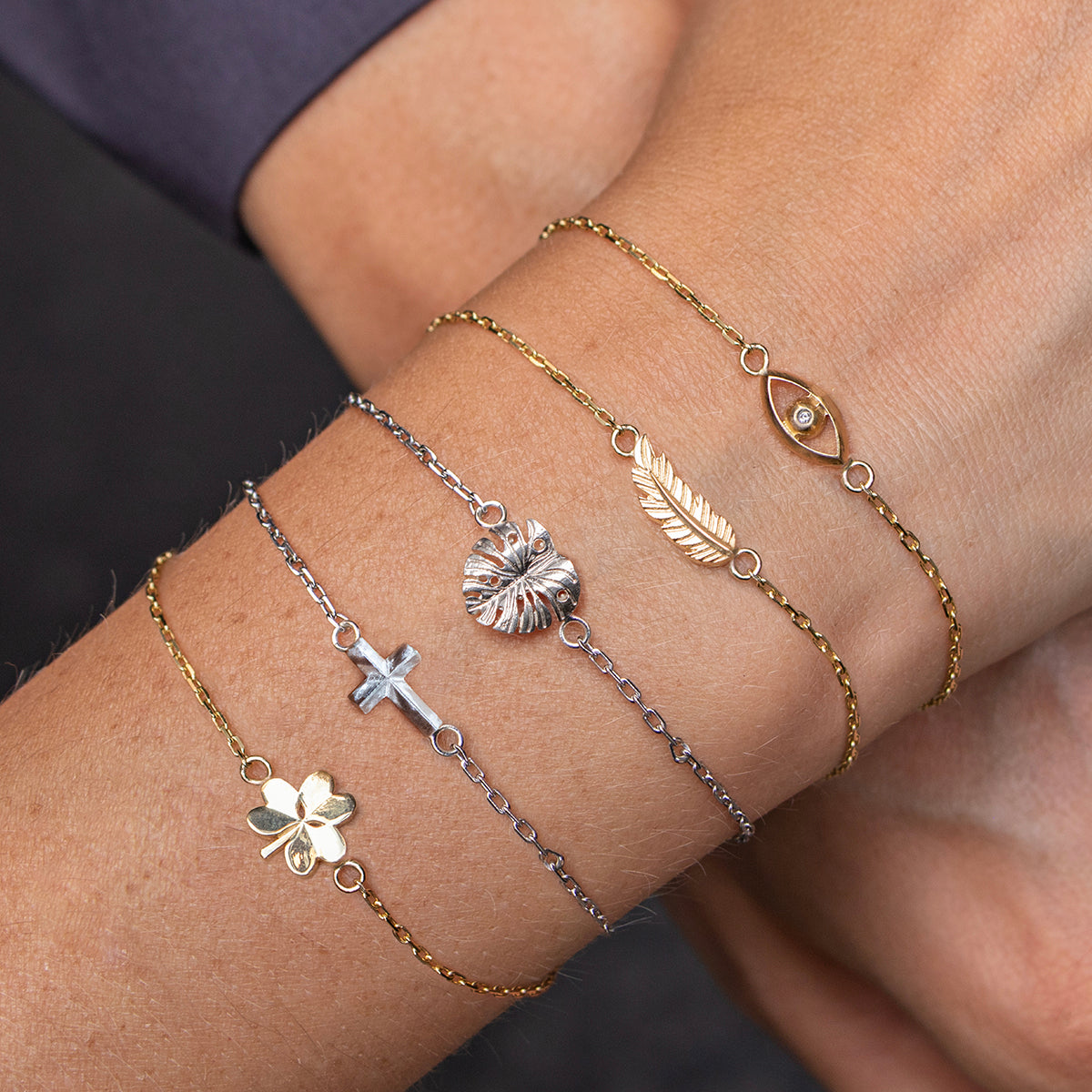 Shamrock bracelet deals