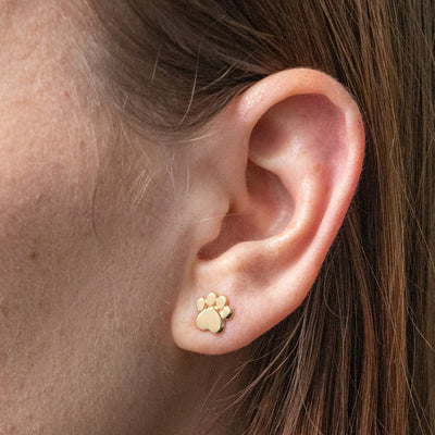 Alex Woo Pet Paw Earrings