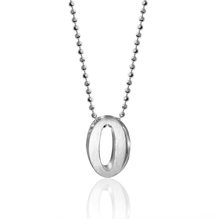 Alex Woo Number 0 Charm Necklace