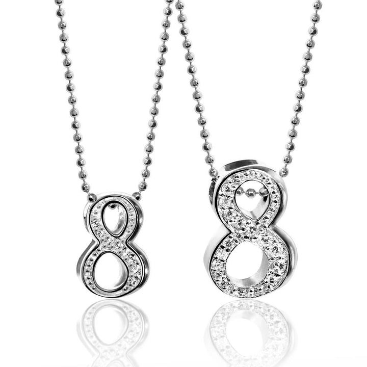 Alex Woo Number 8 Charm Necklace